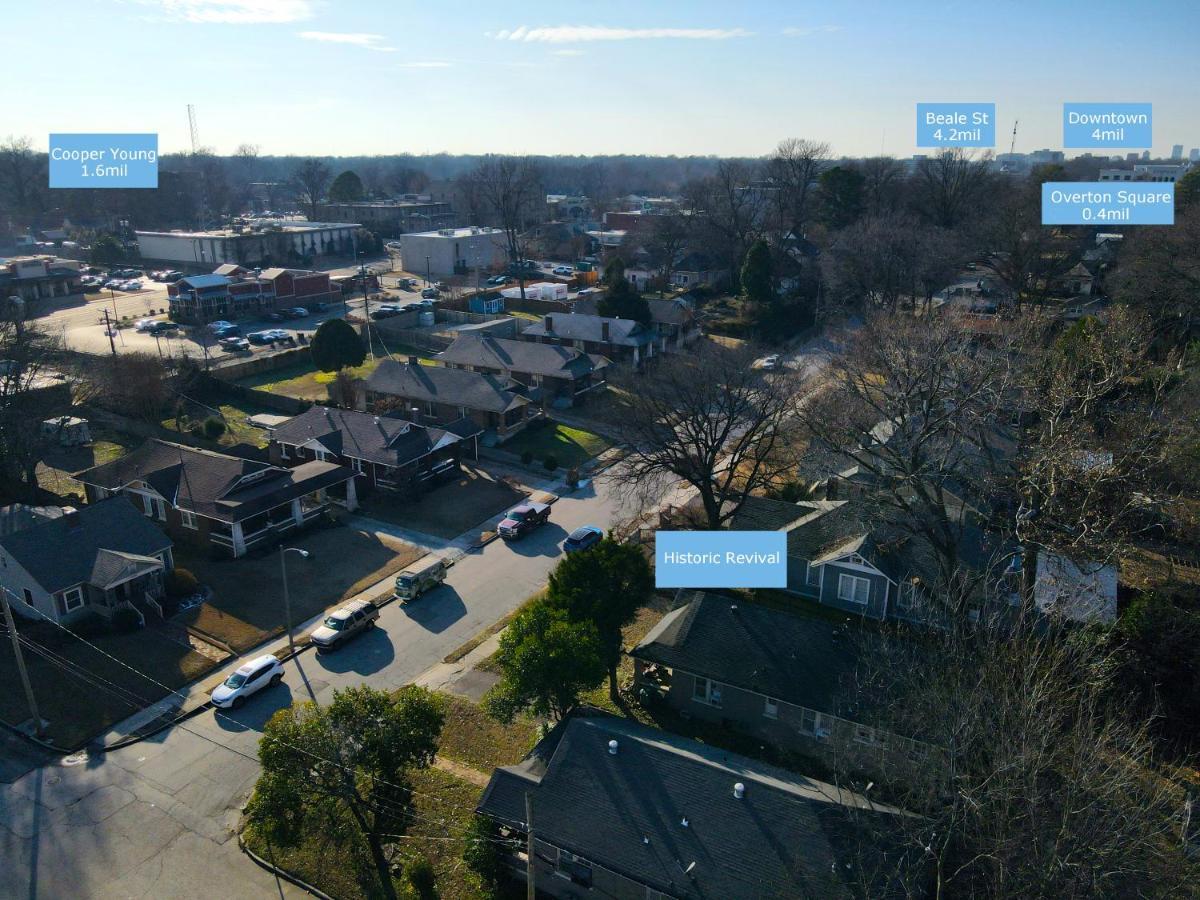Historic Revival Midtown Memphis Duplex 64 Yes Pets Fast Wifi Free Parking Villa Bagian luar foto